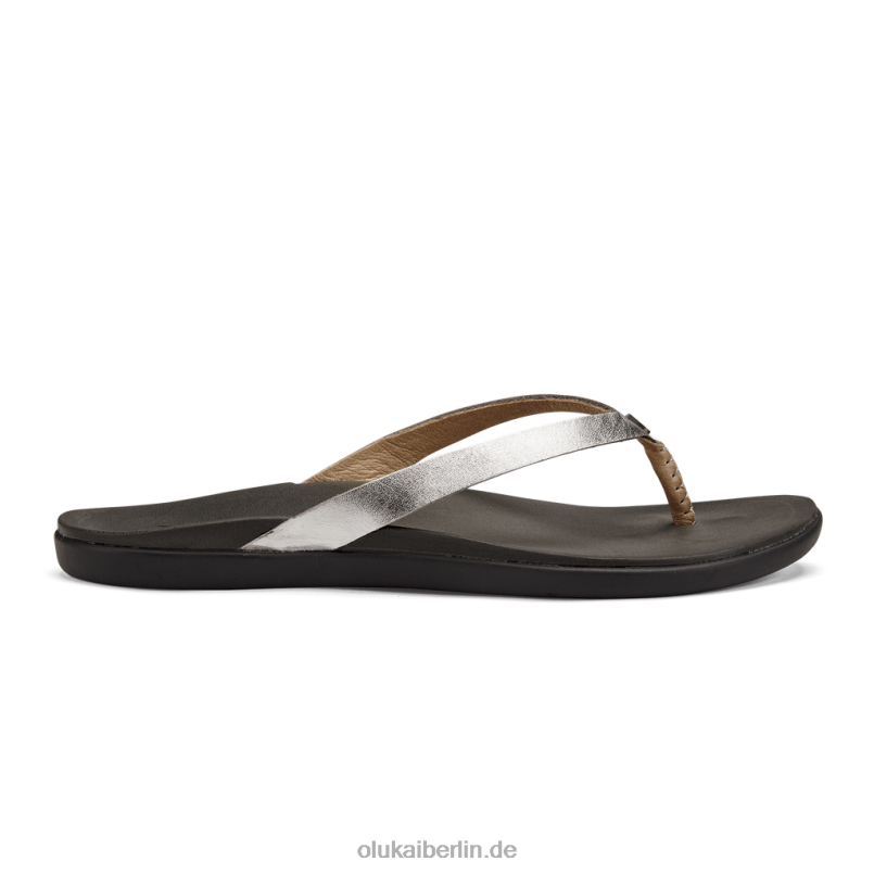 Silber/Anthrazit 0JJ4F226 Ho'opio-Leder Frauen OluKai