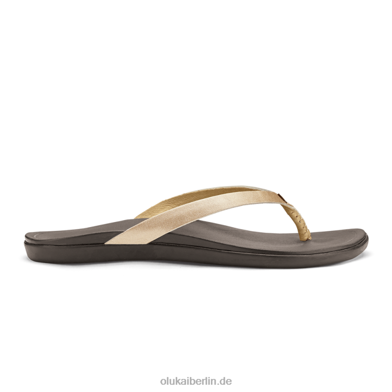 sprudelndes/dunkles Java 0JJ4F225 Ho'opio-Leder Frauen OluKai