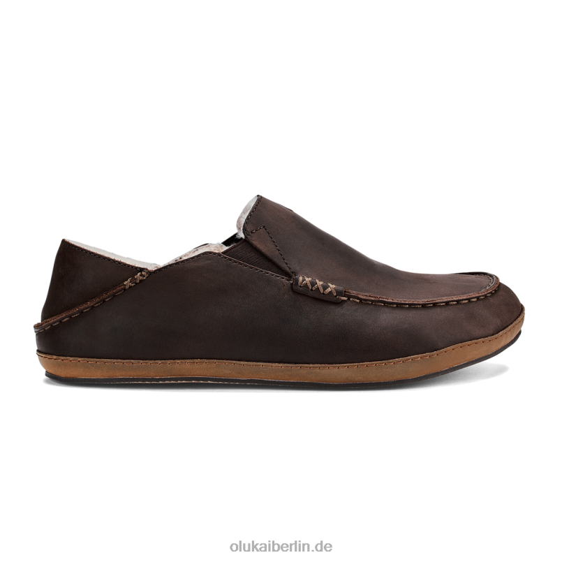 dunkles Holz 0JJ4F141 Moloa-Slipper Männer OluKai